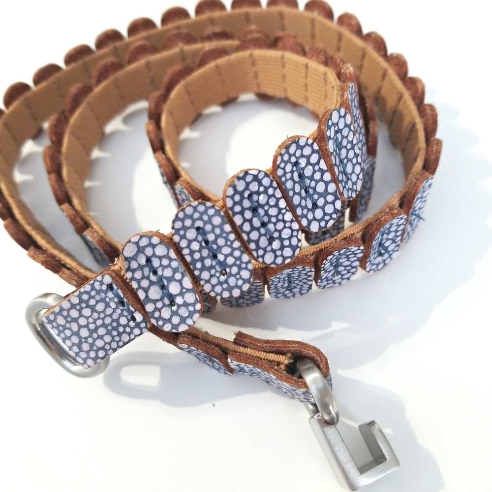 Anthropologie Skinny Tab Belt